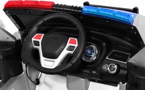 Ramiz Detské policajné SUV na batérie + sirény + svetlá + megafón + diaľkové ovládanie