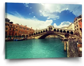Sablio Obraz Ponte di Rialto - 90x60 cm