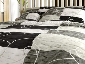 Krepové obliečky KASPARO BLEND sivé Rozmer obliečky: 70 x 90 cm | 140 x 200 cm