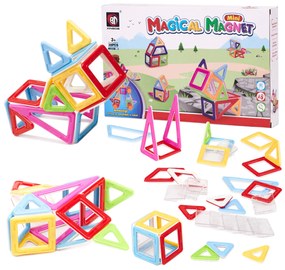 KIK MAGICAL MAGNET MINI 38ks 3+ v3 magnetických tehličiek