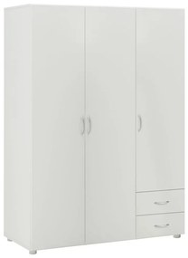 IDEA nábytok Skriňa 3-dverová BEST biela