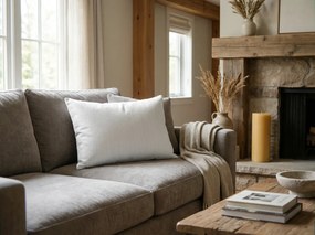 Mušelínová obliečka na vankúš PURELY 40x80 cm, krémová