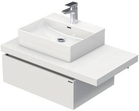 Kúpeľňová skrinka s umývadlom Intedoor DESK 90,5 cm DE 54 90 L STORM 1Z