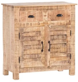 furniture-nabytek.cz - Masívna komoda Caribou z mangového dreva, lakovaná, prírodná farba