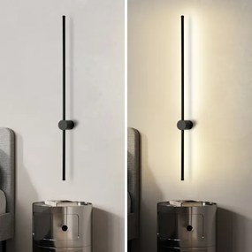 Brilagi - LED vonkajšie nástenné svietidlo AURA LED/20W/230V 3000K IP54 čierna