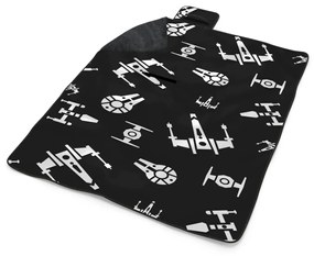 Sablio Plážová deka Star Wars Vesmírne lode Pattern: 200x140 cm