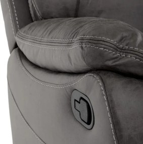 Polohovacie kreslo sivé TV-4092 GREY3