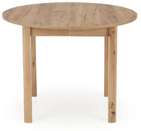 Jídelní rozkládací stůl RINGO 102/142 cm dub craft zlatý