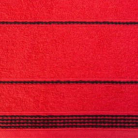 FROTÉ UTERÁK MIRA13 SADA 6KS 50X90 CM ČERVENÁ