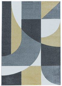 Ayyildiz, Kusový koberec Efor 3711 yellow, 120x170, šedá, obývacia izba