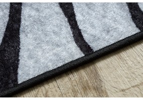 Kusový koberec Asora čiernobielý 140x190cm
