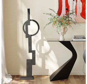 Balance dekorácia čierna 148 cm