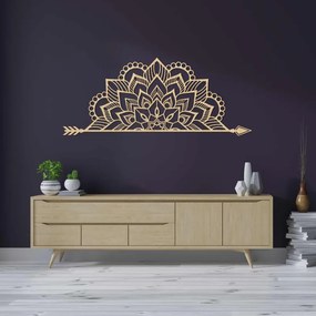 Drevená mandala na stenu – Elegantná dekorácia na strnu | SENTOP PR0492