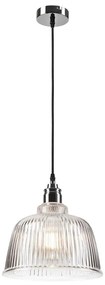 Luster na lanku ASTA 1xE27/60W/230V lesklý chróm