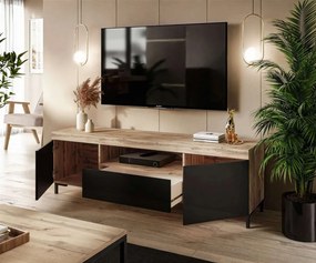 OBÝVACIA STENA / ZOSTAVA LUNGO DUB WOTAN + ČIERNA NA NOŽIČKÁCH