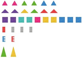 lupilu®  Magnetická stavebnica (stavebnica)  (100395033)