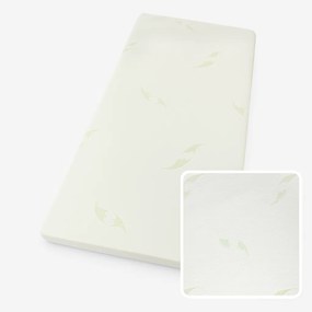 Antialergický poťah na matrac Aloe Vera – prateľný, priedušný, mäkký a antibakteriálny Veľkosť: 60x120 cm, Výška: 10 cm