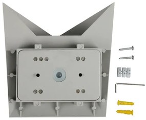 LED Vonkajšie nástenné svietidlo LED/5W/230V 3000K IP65 šedá