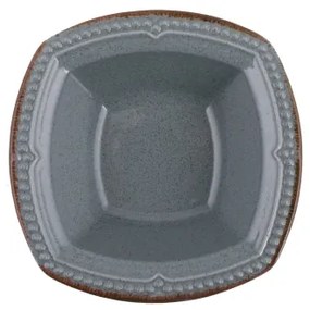 24-dielna jedálenská súprava, modrá/porcelán