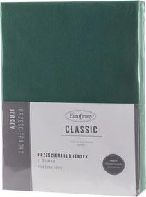 JERSEY PRESTIERADLO JERSEY3 200X220 CM TMAVOZELENÉ