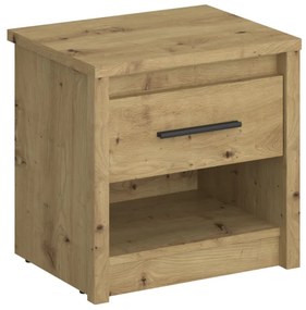 Nočný stolík 1S, dub artisan, AIRON