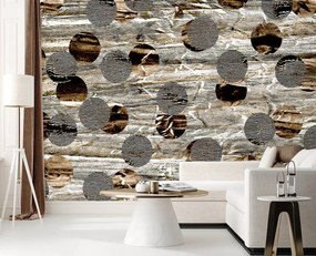 Gario Fototapeta Abstraktná pruhovaná textúra, rustikálny štýl Materiál: Vliesová, Rozmery: 250 x 175 cm
