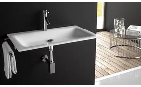 Bathco 0507 - Zapustené umývadlo MONACO 60x50 cm živica/biela