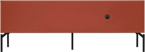 TV stolík v terakotovej farbe 160x60x42 cm Met – noo.ma