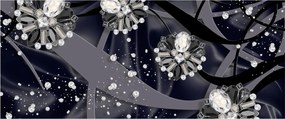 Obraz - Diamanty v priestore (120x50 cm)