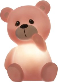 LED lampička TEDDY ružová