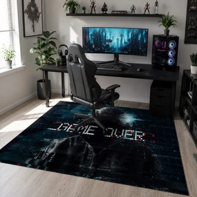 Protišmykový herný koberec Game Over