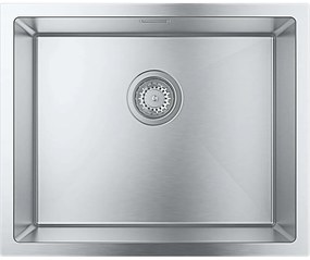 GROHE K700 nerezový drez, univerzálna montáž, 550 x 450 mm, kartáčovaná nerezová oceľ, 31726SD0