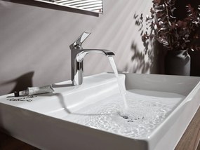 Hansgrohe Vivenis, umývadlová batéria 110, s výpustom, EcoSmart, chrómová, HAN-75020000