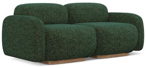 Tmavozelená pohovka 190 cm Ailani – Makamii