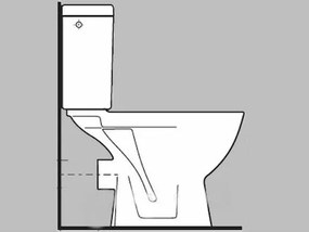 Jika Lyra Plus wc stojaci zadný odpad h8243860000001 2438.6.000.000.1