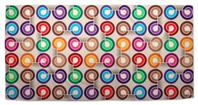 Sablio Uterák Farebné špirály - 50x100 cm