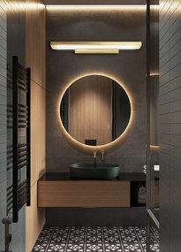 Toolight - LED nástenné svietidlo nad zrkadlo 60cm APP837-1W, zlatá, OSW-07015