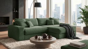 XXXLutz ROZKLADACIA ROHOVÁ SEDAČKA, textil, zelená P & B - Online Only obývacie izby - 002220024205