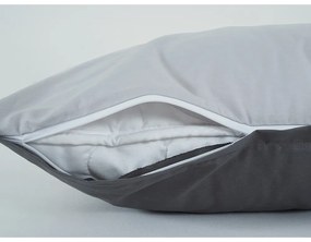 B.E.S. Petrovice Bavlnené obliečky Double face antracit/sivá