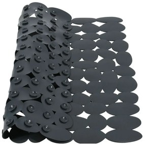 Spirella Protišmyková podložka do sprchy MARATHON, tmavosivá, 54 x 54 cm