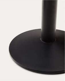 Kovový záhradný jedálenský stôl 68x68 cm Esilda – Kave Home