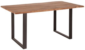 Dizajnový jedálenský stôl Massive 140 cm divá akácia