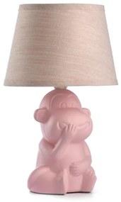 ONLI - Stolná lampa MONKEY 1xE14/6W/230V ružová