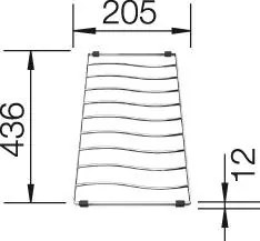 Granitový drez Blanco ELON XL 8 S antracit s excentrom a mřížkou