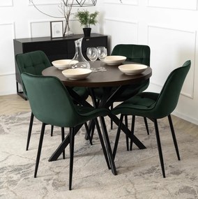 Stôl RENO 90–190 cm Dub Zlatý/Čierny