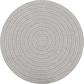 Koberec Agnella Noble Tino svetlosivý kruh