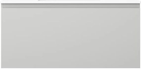 Mexen Orio, kúpeľňová skrinka 100 cm s umývadlom Otis, 1 zásuvka, šedá matná/biela matná, 91A10-10047-1-BF62-W18M01