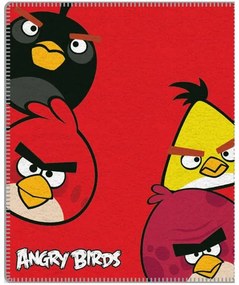 INTERMEDIC SK Deka Angry Birds Red 120x150 cm