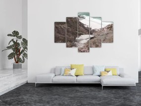 Obraz - Cesta k smaragdovému moru (150x105 cm)