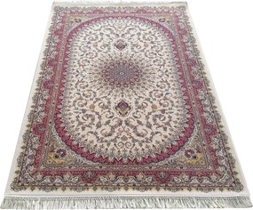 DY Prémiový koberec s exkluzívnym vzorom Pers 02 - červená Rozmer: 150x230 cm